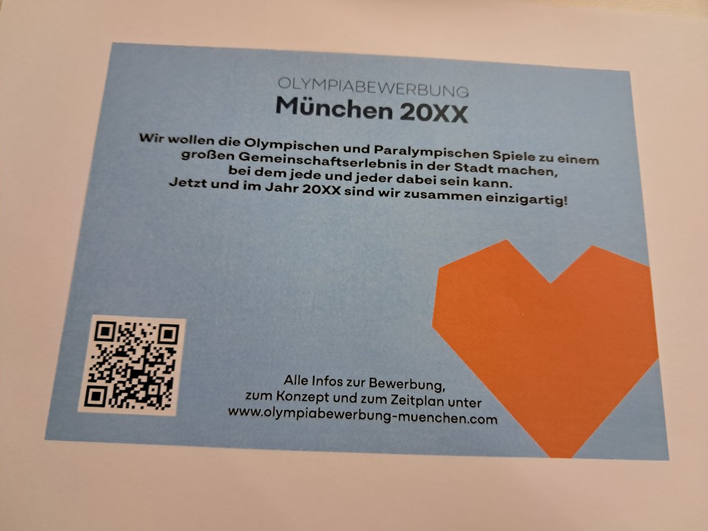 Flyer Olympia 20xx München